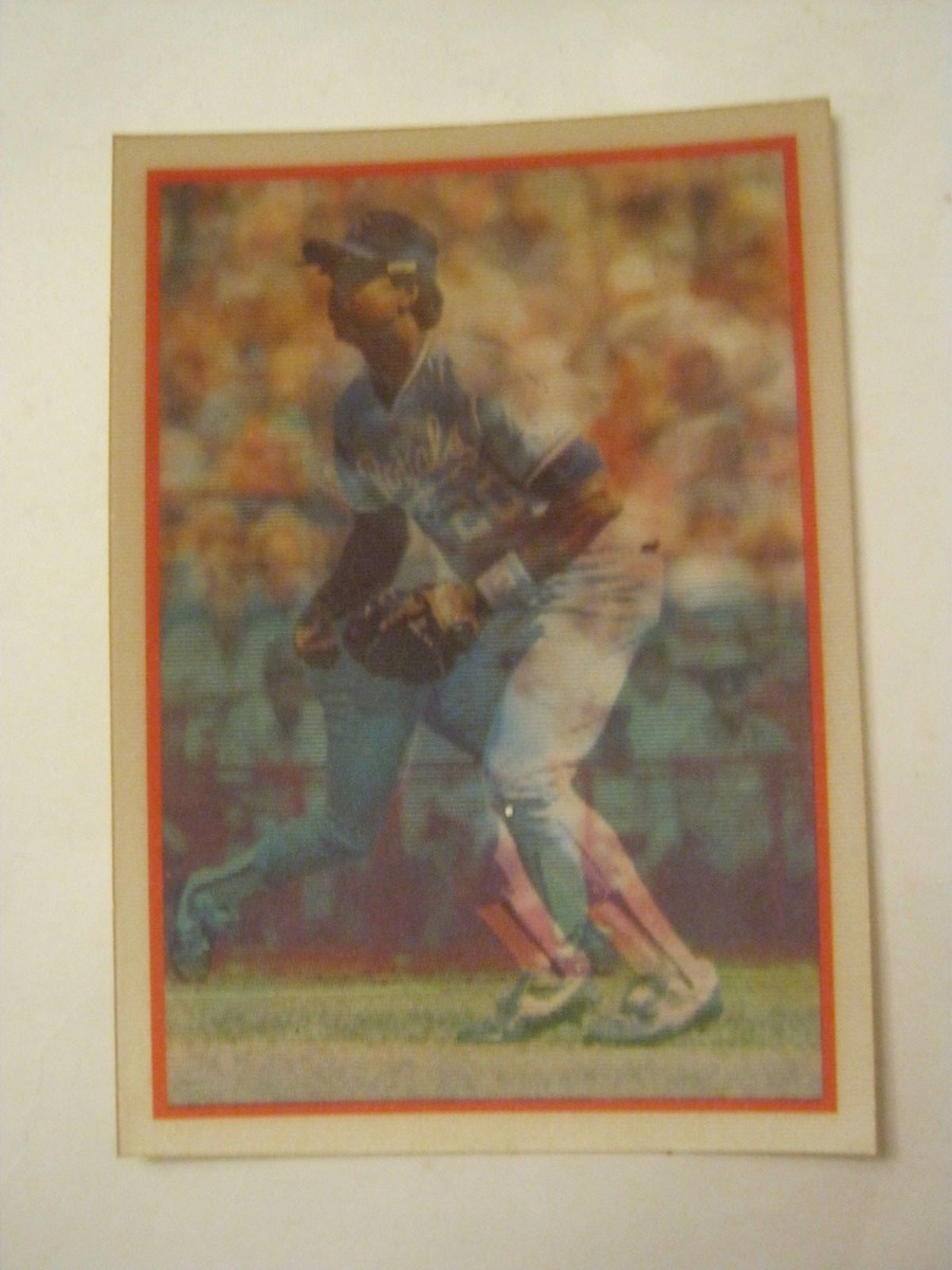 1986 Sportflics #168 Frank White #20 Magic Motion Baseball