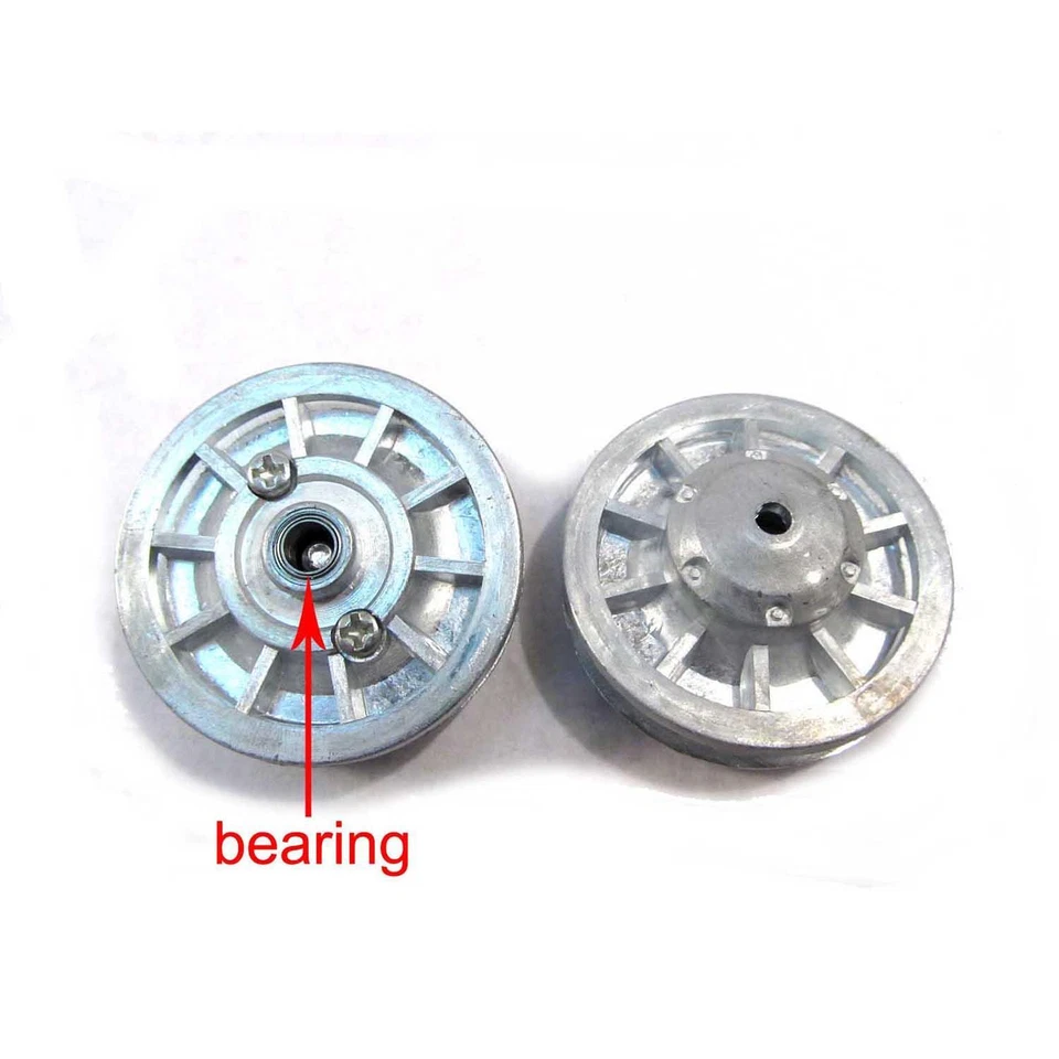 Mato 1/16 German Tiger I RC Tank Accessory Parts Metal Idler Wheels MT001I