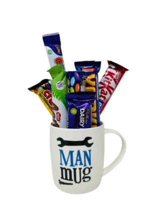 Chocolate Bar With Mug Gift Assorted Random Variety Gift treat for him christmas