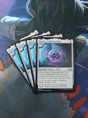 Eriette's Tempting Apple x 4 | 7% Off 2+ | Wilds of Eldraine | NM | MTG