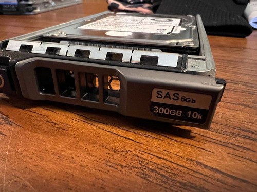 Dell 300GB SAS Hard Drive Model# HDEBF05DAA51. 10K SAS - Picture 3 of 4