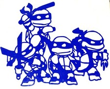 Teenage Mutant Ninja Turtles TMNT Car Vinyl Decal Stickers - US SELLER