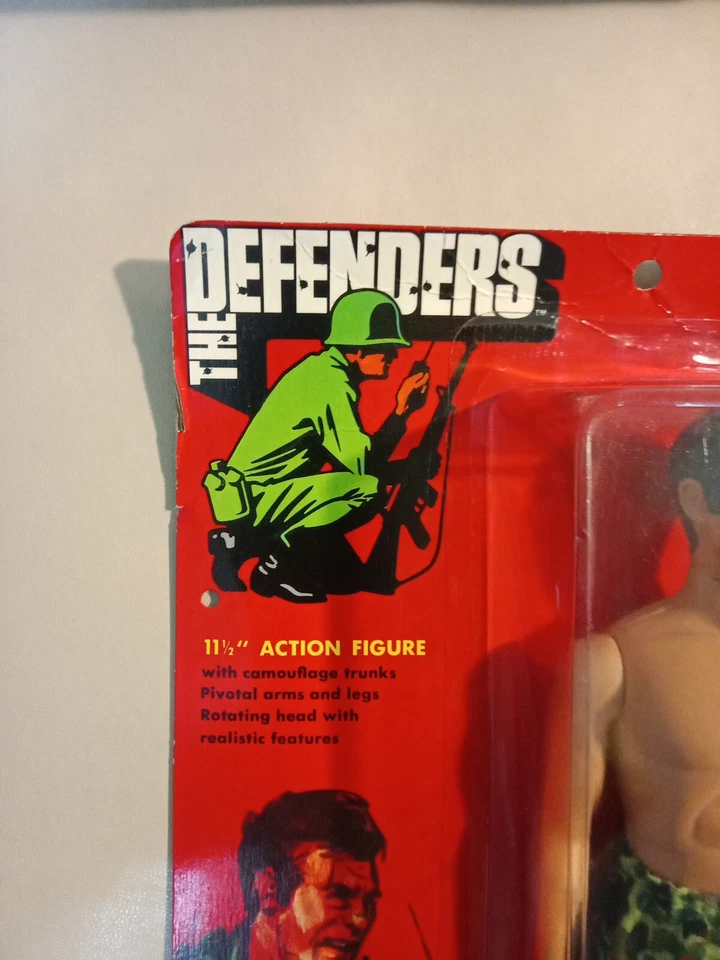 Figura de Acción The Defenders Nueva 11 1/2 pulgadas Camuflaje Pantalones Cortos Coleccionistas Regalo Foto 3 de 4