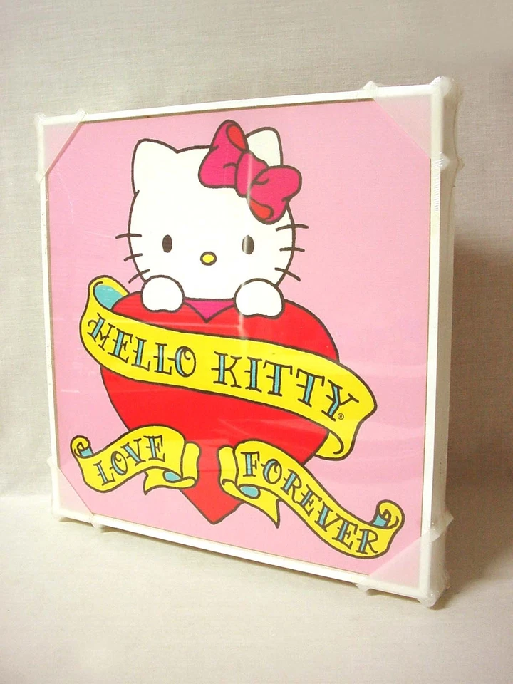 (33946) Tablero de lona Mark Child Hello Kitty Heart Foto 4 de 4
