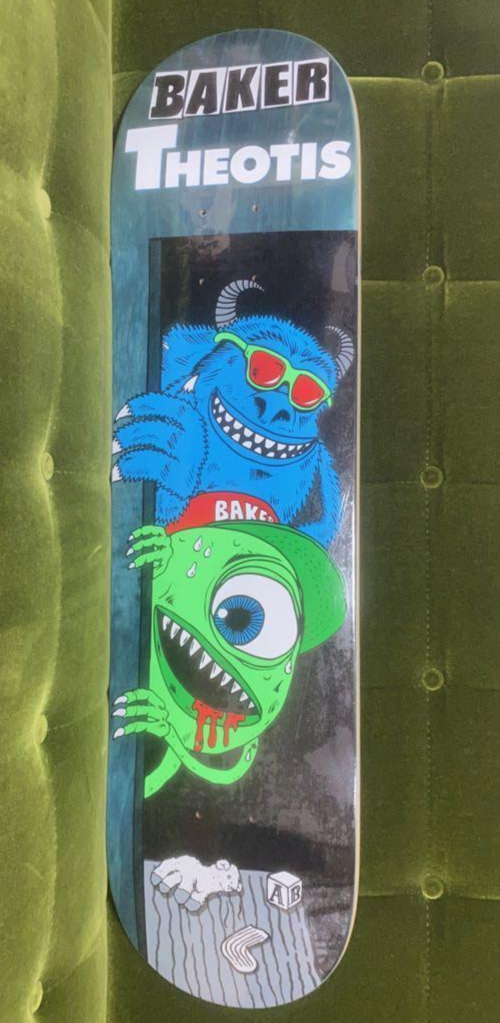 BAKER Skateboard Deck Theotis Beasley 7.75 inch Unused Item 