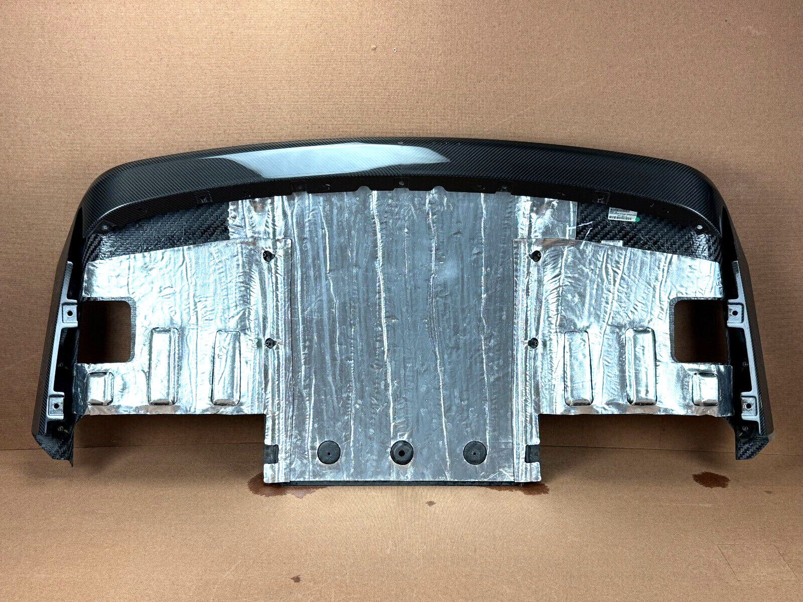Nice! 2019-2023 Aston Martin DBS Rear Bumper Carbon Fiber Diffuser Valance OEM