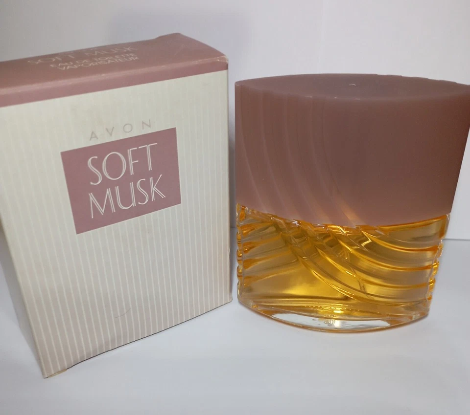 EAU DE TOILETTE SOFT MUSK VINTAGE AVON.50 ML. NUEVO EN CAJA.DESCATALOGADO. - Imagen 4 de 4