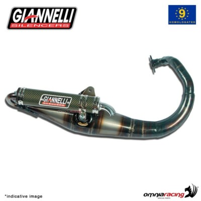 Giannelli Muffler for MBK Booster Special/Spirit 1995/2006 Reverse street legal
