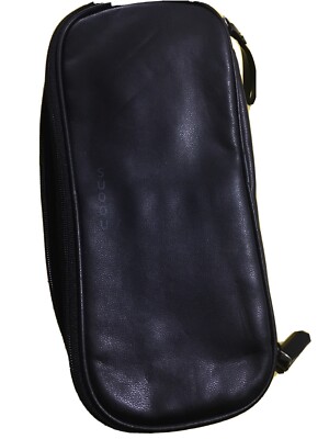Suqqu Nagelneue weiche Leder Pinseltasche Beutel Rolle seltener Fund