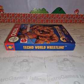 TECMO WORLD WRESTLING NINTENDO NES PAL A VERSIONE ITALIANA MATTEL CIB