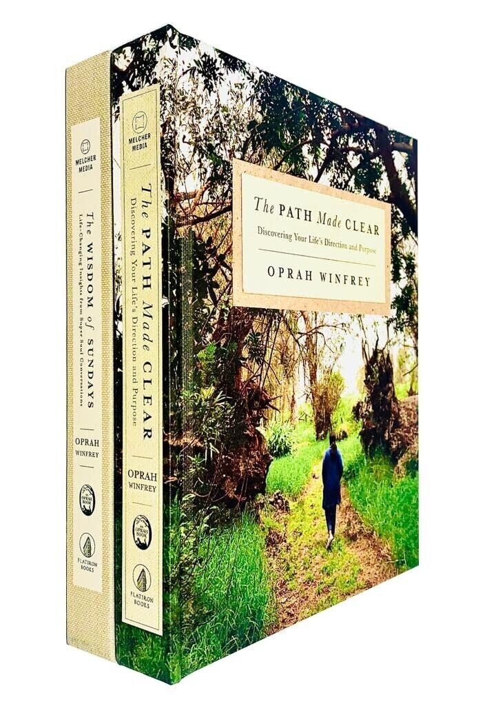 Oprah Winfrey Collection 2 Books Set (The Path Made Clear, Wisdom of Sundays)