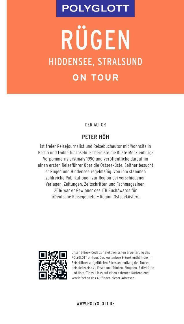 Thumbnail - Polyglott On Tour Reiseführer Rügen, Hiddensee & Stralsund Peter Höh