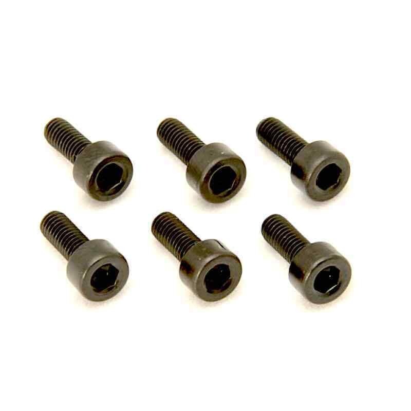 6 Viti Tacco Selle Nero per Vibrato Floyd Rose