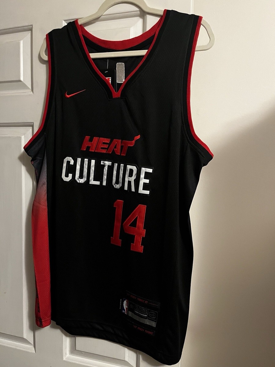 【未使用・新品】Miami Heat Tyler Herro ジャージ Mサイズ Tyler Herro 2021 Miami Heat City Connect Nike Swingman