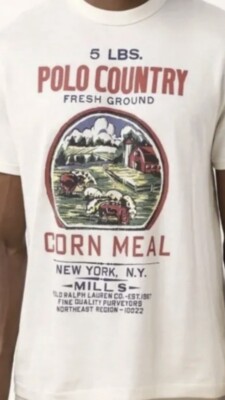 Polo Ralph Lauren Polo Country Corn Meal T-shirt L Dry Goods