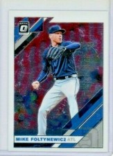 2019 Donruss Optic Mike Foltynewicz #135 - Atlanta Braves - MINT