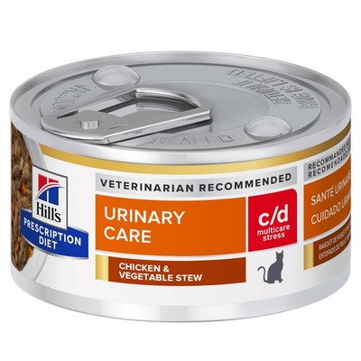 052742021683 HILL'S PD Feline c/d Urinary Stress Stews - Katzen Nassfutter 