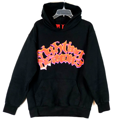 Vlone X Juice WRLD 999 Hoodie Mens L Fighting Demons World Tag Rap
