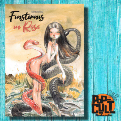 Finsternis in Rosa | HC |  Graphic Novel | Tony Sandova |l Aquarell Dark Fantasy