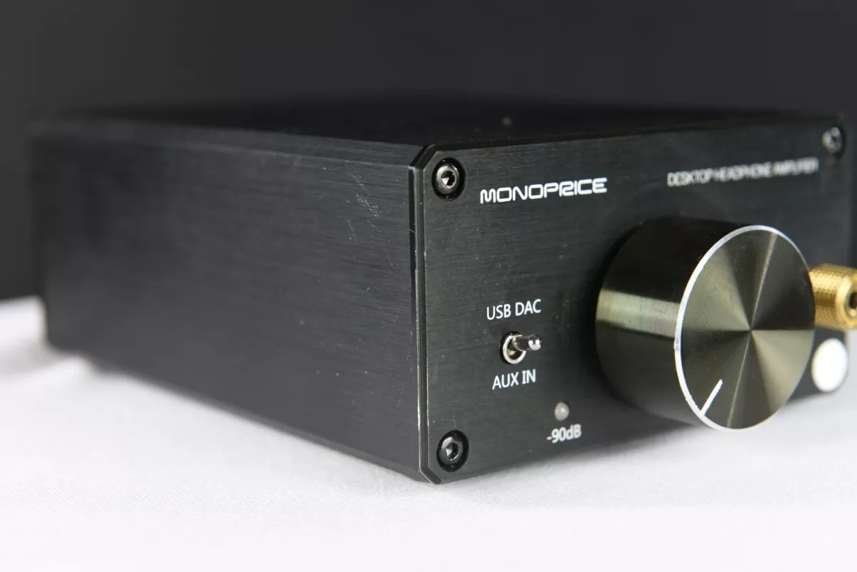 Monoprice 111567 desktop headphone amplifier hot sale