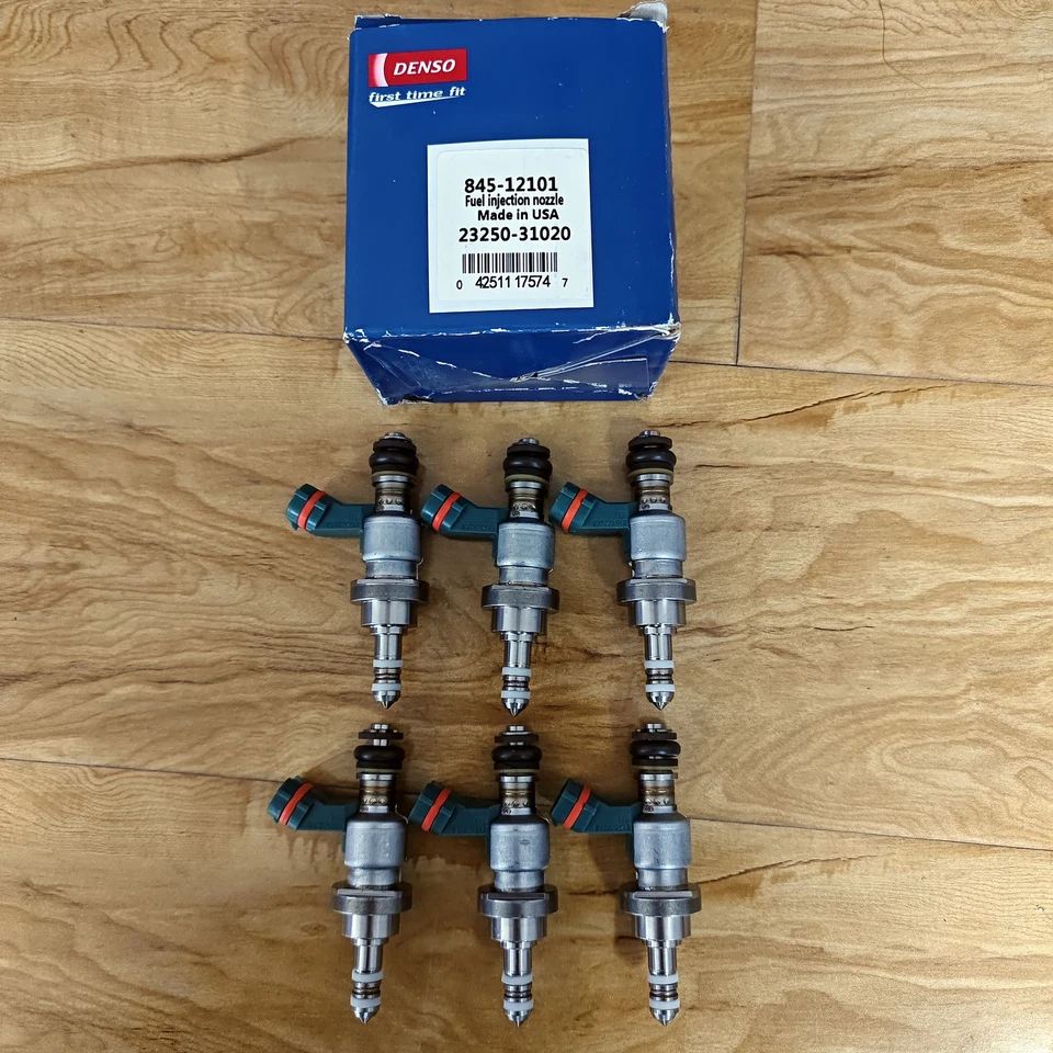6Pcs Denso Fuel Injectors 23250-31020 For Lexus IS250 2006-2013 GS300 2006 2.5L - Imagem 3 de 4