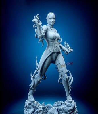 1/6 32cm Liara Remake 3D Print Figure Model Kit Unpainted Unassembled Garage Kit