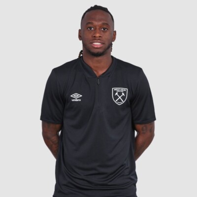 West Ham 24/25 schwarz/weinrot Polo XL UVP £55 brandneu mit Etikett