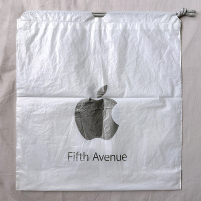 Apple Store Fifth Avenue Tasche Original Vintage New York USA Very Rare Collectible