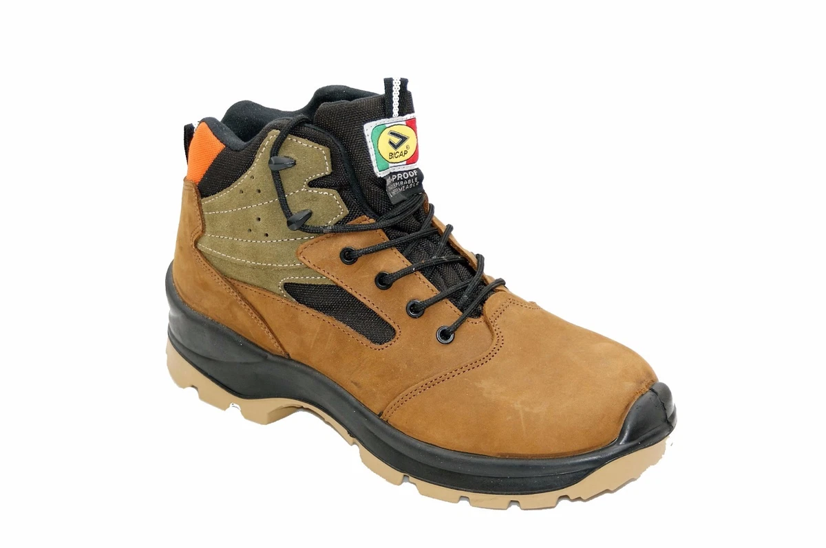 Botas trabajo ligeras sin metales Bicap P60502 S3 CI WR SRC |