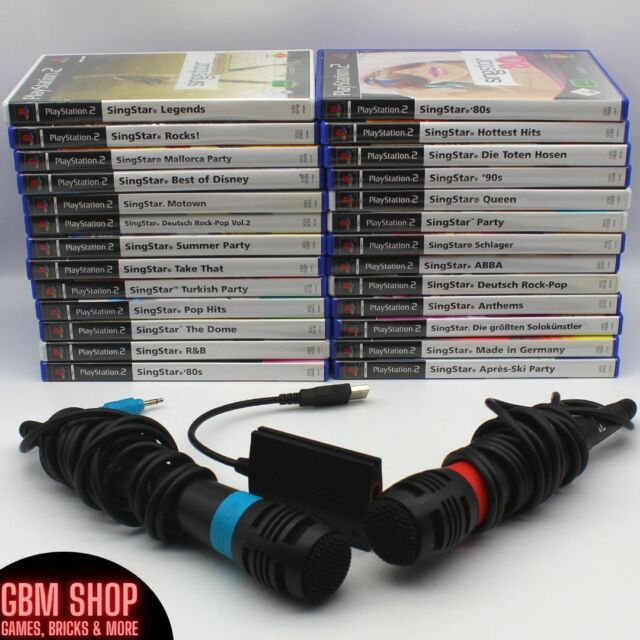 PS2 Spiele | Singstar Spieleauswahl Pop Rock 80s 90s Disney | Playstation 2