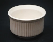 McCoy Art Pottery Herb Garden White Ribbed Planter Windowsill Shelf USA Vintage