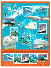 Bloc Feuillet 2002 N°47 Timbres - Le Siècle au Fil du Timbre - Transports