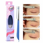 Japan KAI BEAUTY-M beauty guard Eyebrow Safety Hair Shaving Removal Razor 5PC