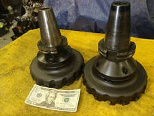 AMG 120624-11 face shell mill 8 inch diameter 8" cat 50 holder Erickson Sandvik 