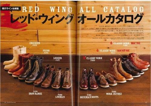 USED THE RED WING BOOK Redwing Shoes Boots 2nd Japan