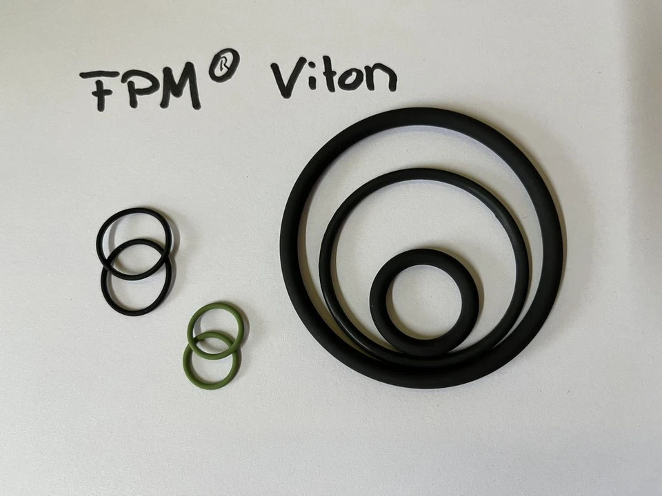MARKENLOS O-Ring - Rundring - Dichtring bis 200°C FPM Viton® 75 - 3mm bis 170mm Innen-Ø