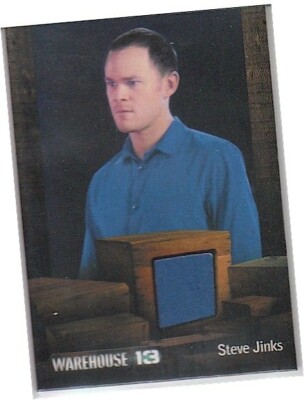 Warehouse 13 Staffel 3 - Aaron Ashmore - Steve Jinks ''Blue Shirt'' Kostümkarte