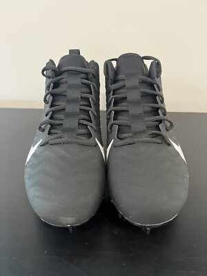 Size 10 Wide Nike Alpha Menace Pro 2 Low Football Cleats Black DO6374-001 NEW Size 10 Wide Nike Alpha Menace Pro 2 Low Football Cleats  main image 4