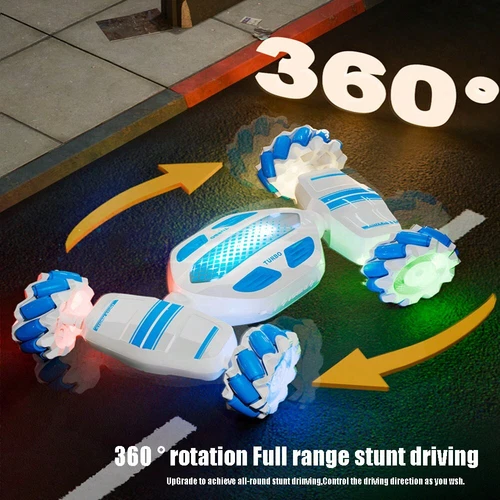 RC Car Hand Gesture Sensing Stunt Car Toy 2.4GHz 4WD Remote Control Off-Road Toy - Picture 7 of 7