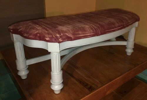 Sillas de cuero para sala de estar Ashley para muebles