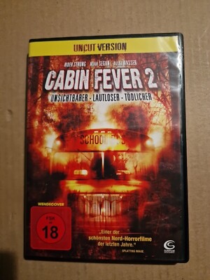 Cabin Fever 2  (Uncut) ( DVD ) Alexi Wasser,/  FSK 18    12