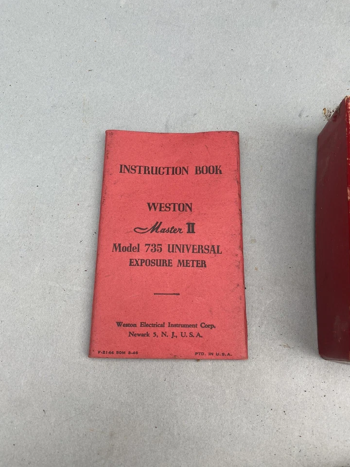 Medidor de exposición universal Weston Master II de colección Foto 2 de 4