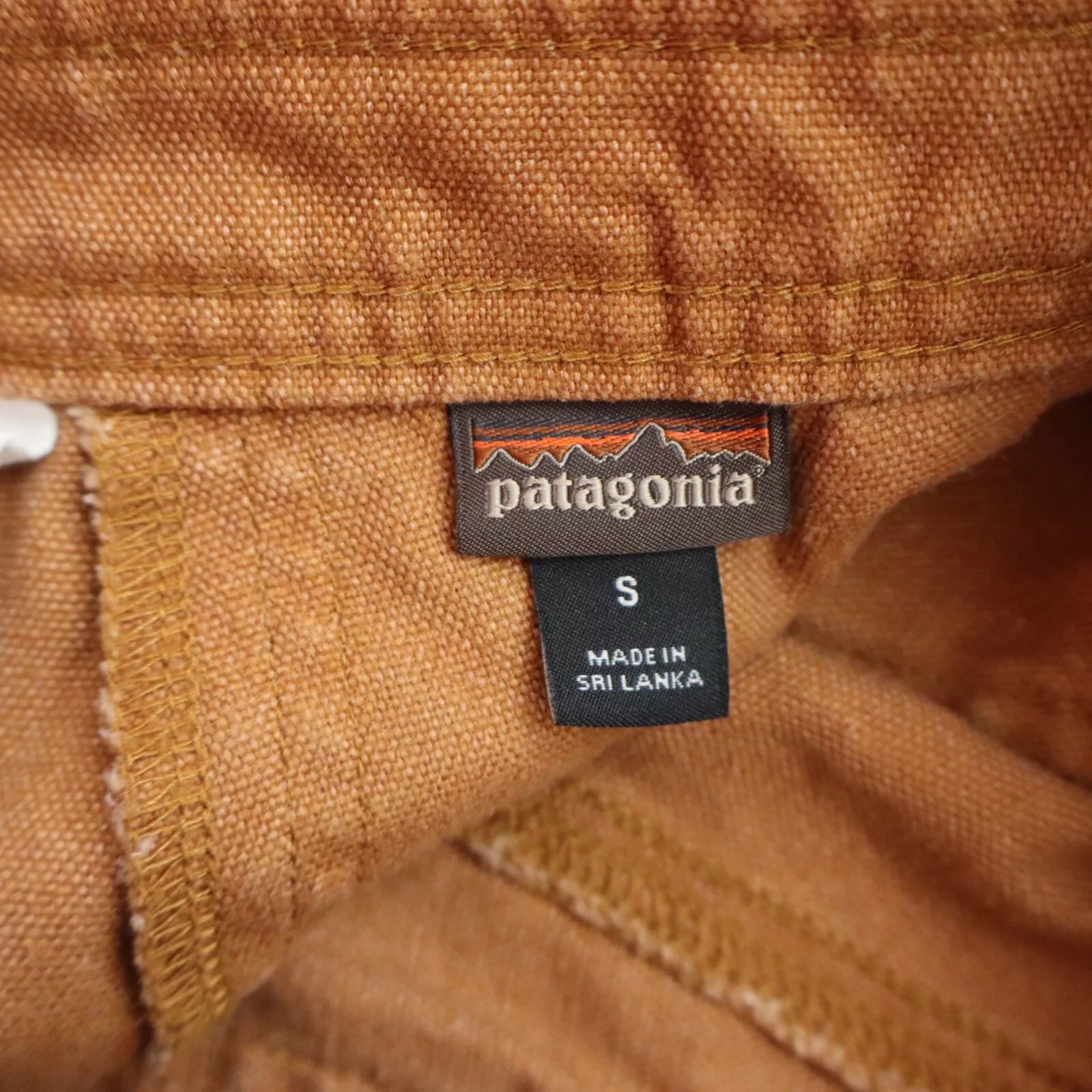 patagonia hemp canvas carpenter double knee bib short pants