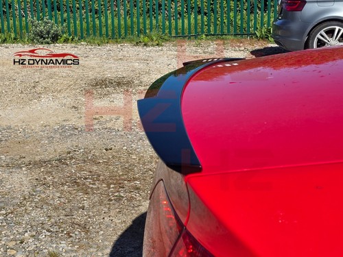 KIT DE CARROCERÍA ALERÓN LABIO MALETERO ASPECTO M4 TRASERO NEGRO BRILLANTE AUDI A4 B8 2008-2012 - Imagen 3 de 10