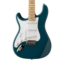 PRS SE Silver Sky Maple Left Handed Electric Guitar - Nylon Blue - Open Box