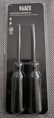 Klein Tools Limited Edition 2 Piece Blackout Series Screwdriver Set