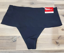 Spanx Women's Black Undie-tectable Waist Slimming Thong Size Small