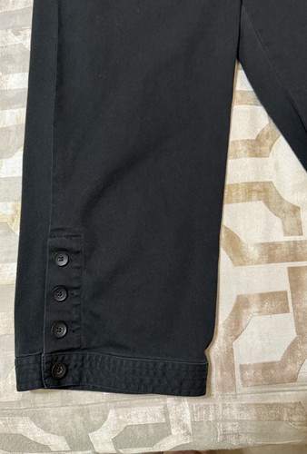 dalia sport women's size 8 solid black capri pants straight leg - Picture 5 of 6