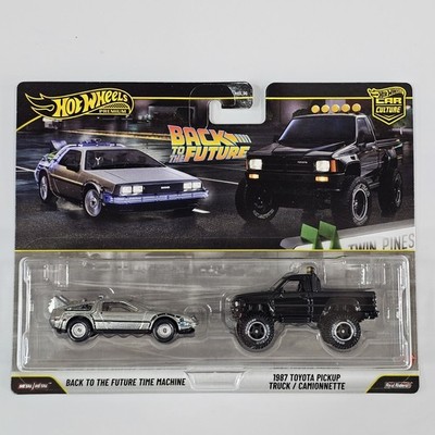 Hot Wheels バック・トゥ・ザ・フューチャー 7台セット ジョーズ』50周年＆『バック・トゥ・ザ・フューチャー』40周年、ホット