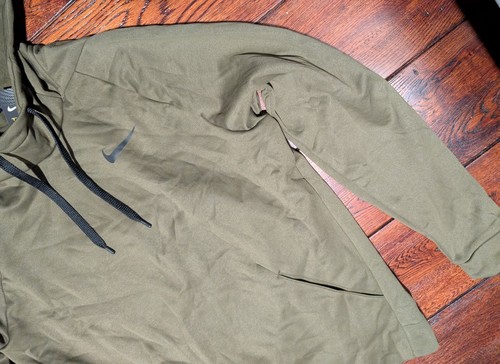 Nike Men's Therma Fit Training Fleece Dri-Fit Hoodie + Tapered Joggers Sz L NWT - Picture 9 of 24
